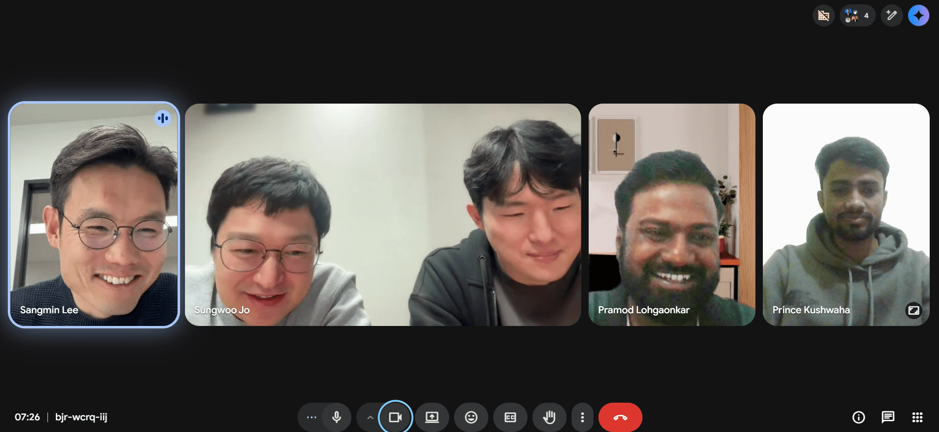 Client meeting screenshot 3